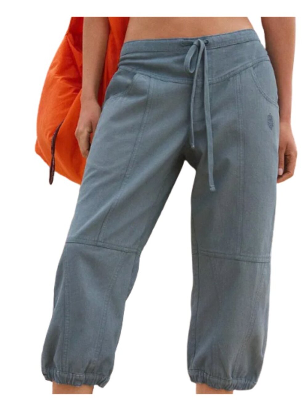 FP Movement For Real Crop Pants Summer Storm Small NWT